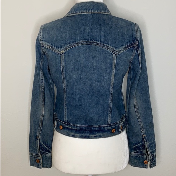 Gap Distressed Jean Jacket - Picture 5 of 8